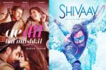 Ajay Devgn, Ae Dil Hai Mushkil, ae dil hai mushkil and shivaay four days collections, Sayesha saigal