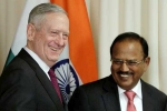 Ajit Doval, USISPF, ajit doval holds talks with pompeo mattis in u s, Omc