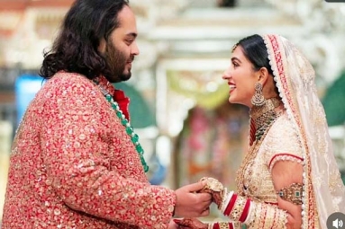 A grand wedding for Anant Ambani and Radhika Merchant