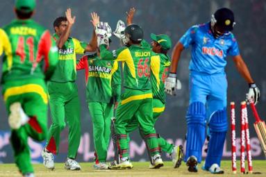 Bangladesh knocks-out India to win ODI series},{Bangladesh knocks-out India to win ODI series