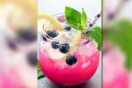 How to make Blueberry Lemonade, blueberry drinks, blueberry lemonade, Blueberries