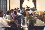 Chiranjeevi news, Chiranjeevi news, chiranjeevi chairs a crucial meeting at his home, Tollywood updates