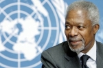 Former UN Chief Kofi Annan, United Stations secretary-general Kofi Annan, former un chief kofi annan dies at 80, Humanitarian work