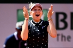 Amanda Anisimova in french open, amanda anisimova schedule, french open 2019 amanda anisimova the 17 year old stuns simona halep to reach semis, French open