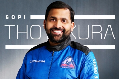 Gopi Thotakura Becomes 1st Indian Space Tourist on Blue Origin&#039;s Private Launch