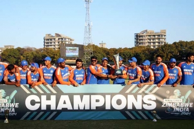 India seals the series with Zimbabwe by 4-1