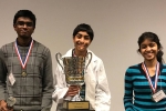 Indian-origin wins Sweep National Brain Bee, Indian-origin wins Sweep National Brain Bee, indian origin teens sweep national brain bee championship, Vijayakumar