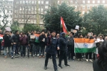 london protest indians, london protest indians, indians protest in london over pulwama terror attack, Crpf jawans