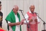 B.S. Yeddyurappa, Chief Minister of Karnataka, b s yeddyurappa sworn in as chief minister of karnataka, Jds