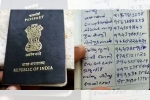 Kerala woman, passport into grocery list, kerala woman turns husband s passport into phone directory and grocery list, Shopping list