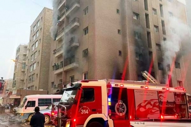49 dead in Kuwait Fire Accident
