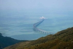 bridge, pearl river, world s longest sea bridge between china hong kong to open shortly, Pearl river delta