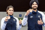 Manu Bhaker bronze, Manu Bhaker medals, manu bhaker makes olympics history for india with second bronze, Manu bhaker