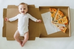 Creative Baby Monthly Milestone Picture ideas, Baby’s Monthly Growth with Pizza, mom documents her baby s monthly growth with pizza check out creative baby monthly milestone pictures, Gpi