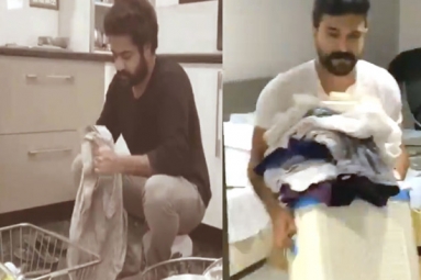 &#039;Be The Real Man&#039; Challenge: NTR And Charan Share Videos