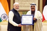 Order of Mubarak Al Kabeer, Narendra Modi, narendra modi gets kuwait s highest honour, Hala modi