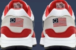 Early Version of American Flag, American Flag, nike withdraws shoe featuring early version of american flag after kaepernick objection, Footwear