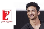 YRF, Paani, police reveal surprising details on sushant singh rajput s 3 year contract with yrf, Shuddh desi romance u