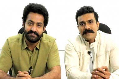 RRR Shoot: Rajamouli Canning Interval Stunt on Ram Charan and NTR