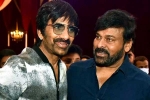 Chiranjeevi and Ravi Teja updates, Chiranjeevi and Ravi Teja new updates, ravi teja shakes leg with megastar, Ravanasura