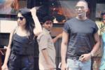 Shriya Saran updates, Dwayne Bravo, shriya spotted on a date, Dwayne bravo