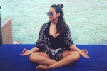 Sonakshi Sinha Maldives, Sonakshi Sinha Maldives, sonakshi s latest look keeps the heat on, Cleavage