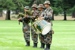 Yudh Abhyas 2019, US army playing Indian national anthem, watch u s army band plays jana gana mana for indian soldiers, Dgp