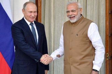 Vladimir Putin Sends Good Wishes to Modi for Elections 2019