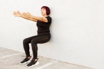 Wall Sits, Wall Sits health benefits, how to do wall sits correctly, Workout