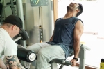 NTR workout, NTR workout, latest workout picture of tarak is here, Jr ntr new look