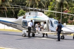 Kerala, kochi airport, watch lulu boss yousuf ali lands in a private jet in kerala to cast his vote, Trichur district