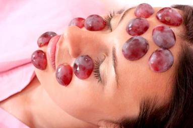 Grapes make great face packs!