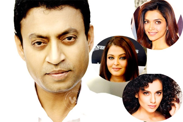 Irrfan Khan bags roles opposite Aishwarya, Deepika and Kangana},{Irrfan Khan bags roles opposite Aishwarya, Deepika and Kangana