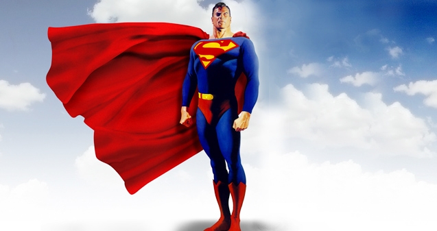 King-size RC Superman hits the skies},{King-size RC Superman hits the skies