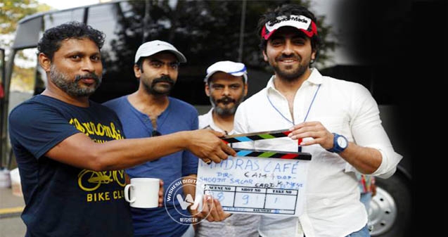 Ayushmann goes behind the lens, assists Shoojit Sircar},{Ayushmann goes behind the lens, assists Shoojit Sircar