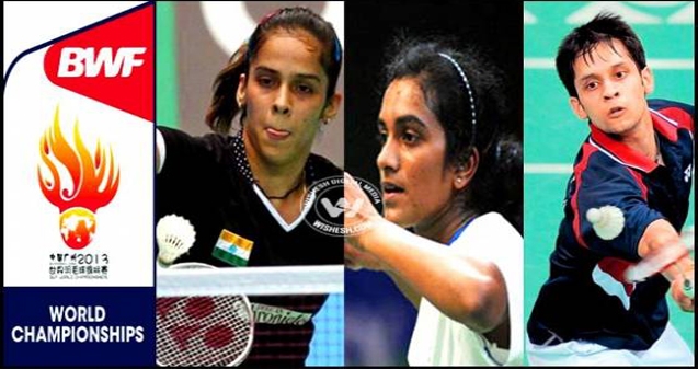 Saina keeps a winning streak at World Championships},{Saina keeps a winning streak at World Championships